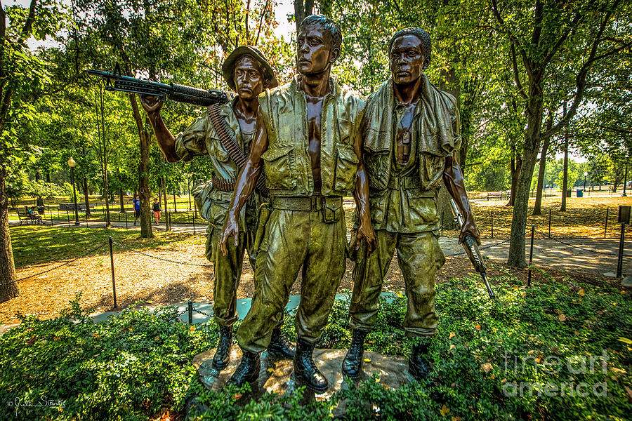The Three Servicemen #3 Photograph
