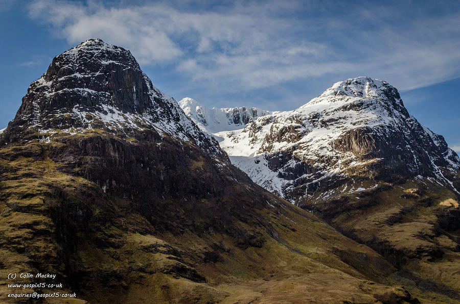 The Three Sisters Glencoe Photograph By Gaspix15 Pixels