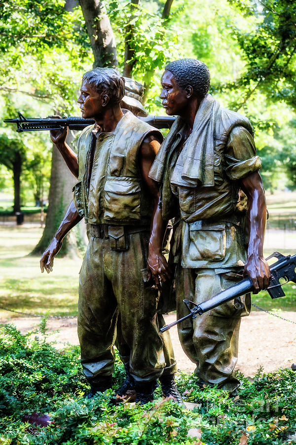Andrew Jackson Photograph - The Three Soldiers #2 by Julian Starks