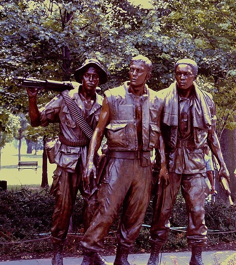 The Three Soldiers Photograph by Christopher James