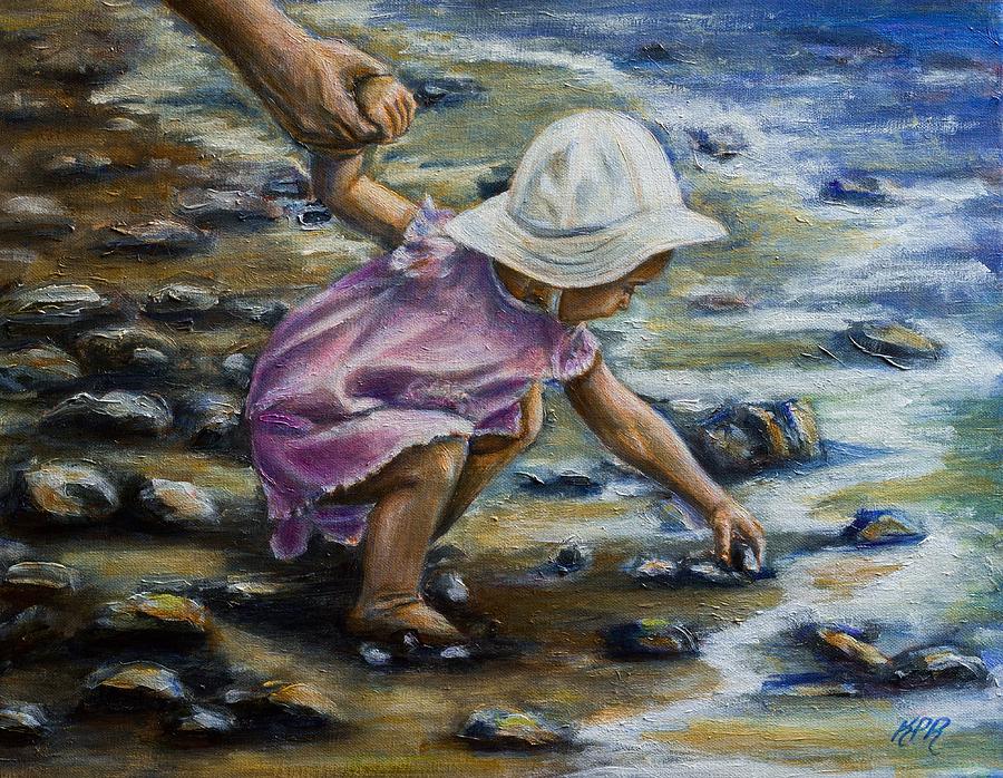 Beach Painting - The Threshold  of Stability and Change by Kevin Richard