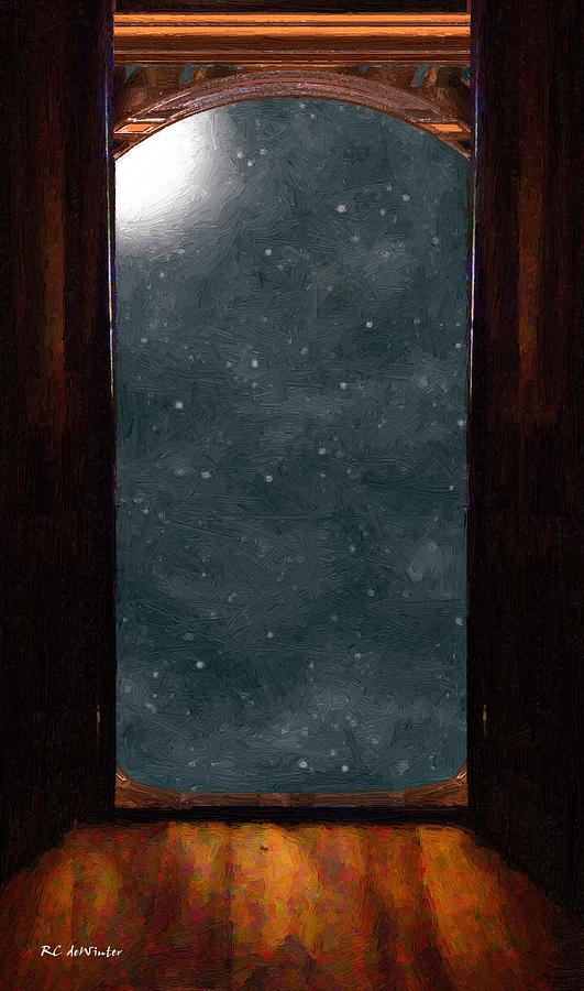 Surrealism Painting - The Threshold by RC DeWinter