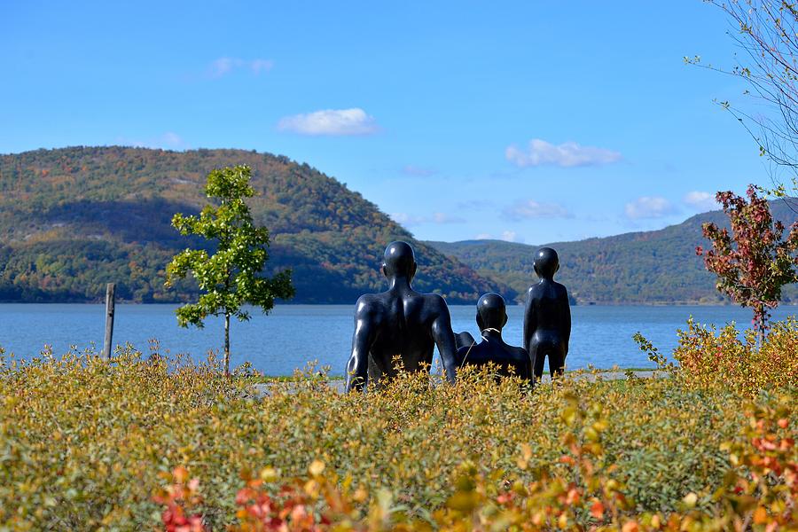 Nature Photograph - The Tides and the Hudson by Kurt Von Dietsch