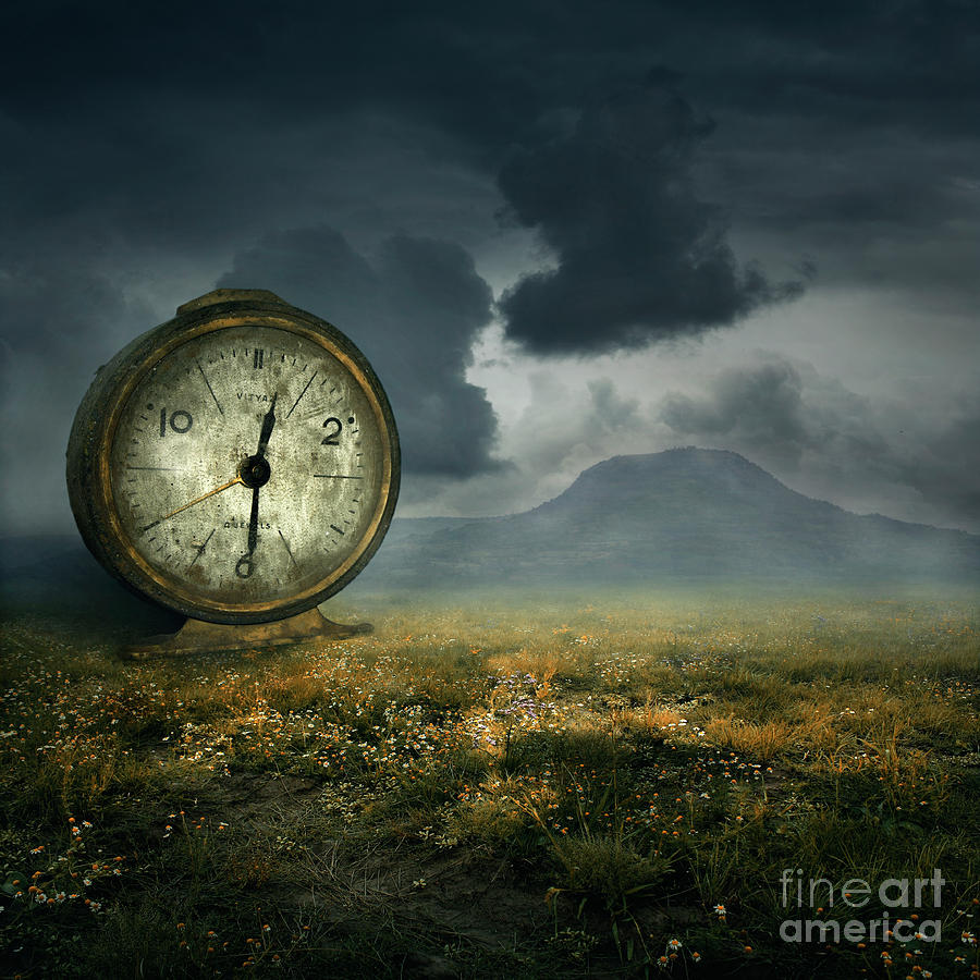 Surrealism Photograph - The Time... by Heaven Man