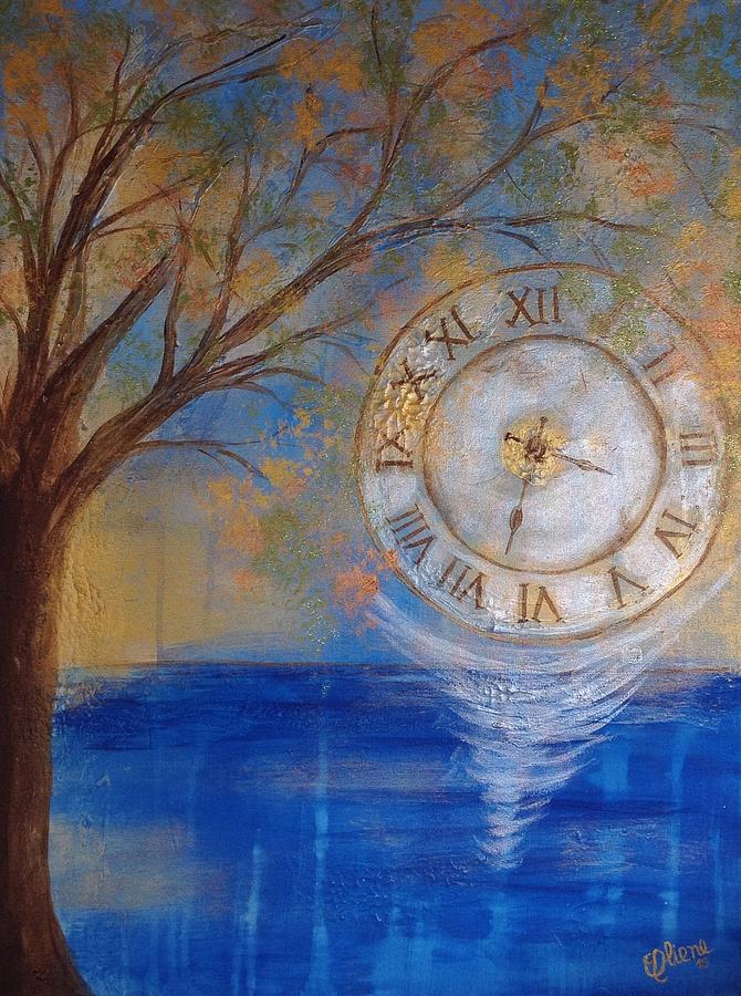 Redding Painting - The time is now  by Eliene Nunes