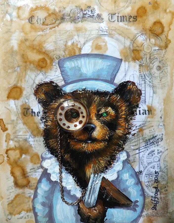 The times bear Painting by Anna Griffard