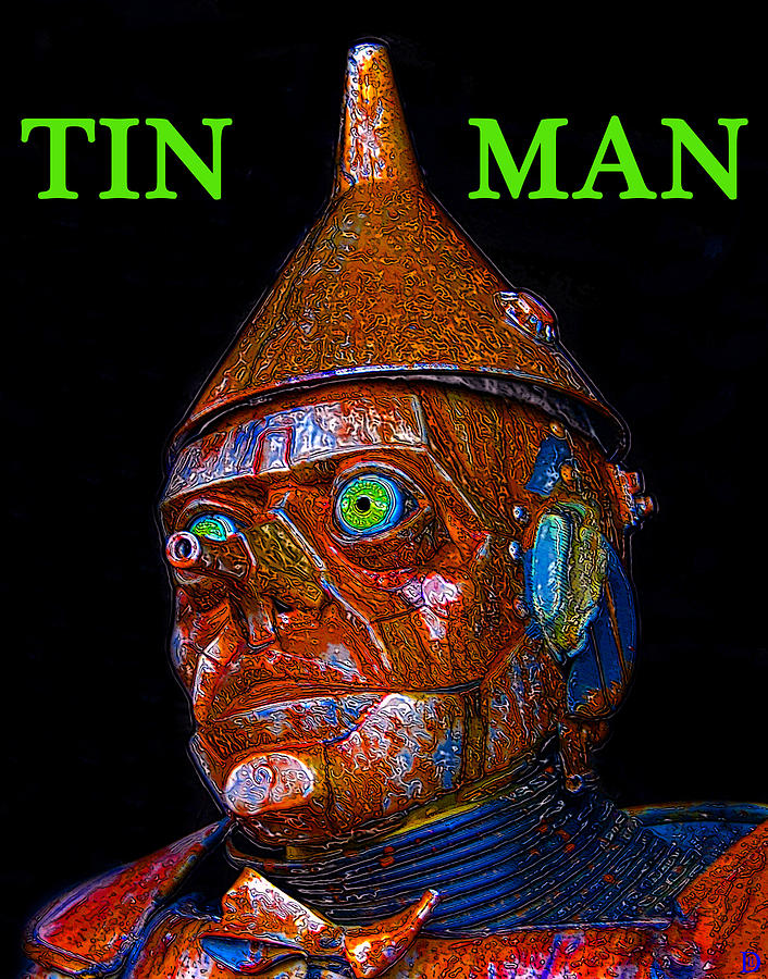 The Tin Man Painting by David Lee Thompson