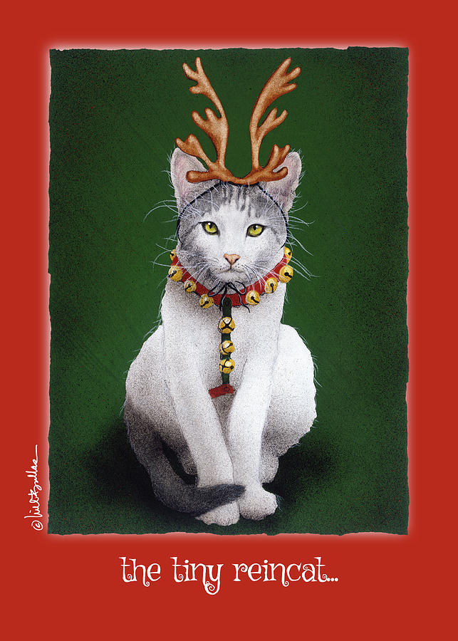 Christmas Painting - The Tiny Reincat... by Will Bullas