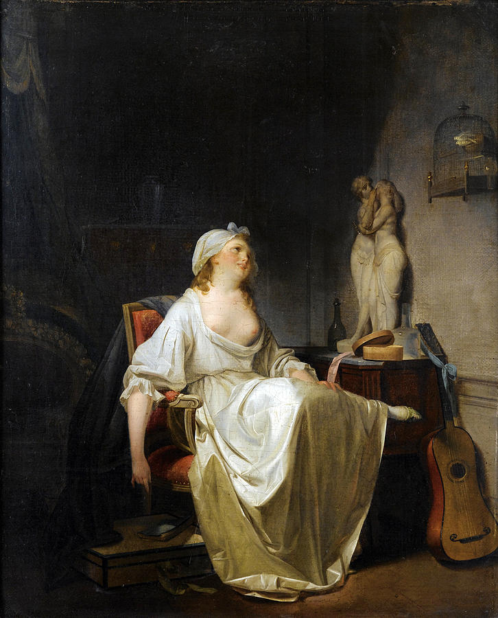 The Toilet Painting by Louis Leopold Boilly