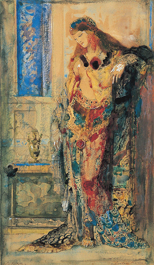 The Toilette 1885 Painting by Gustave Moreau | Fine Art America