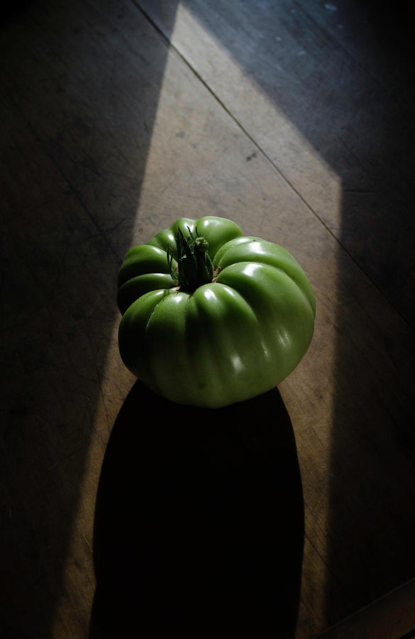 The tomato drama Photograph by Rae Ann  M Garrett