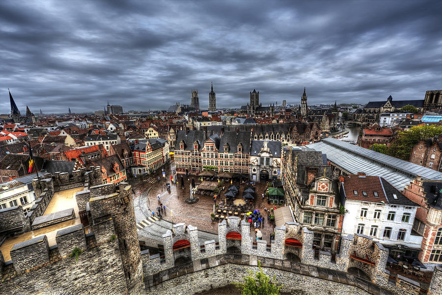 The Top of Ghent Photograph by Shawn Everhart