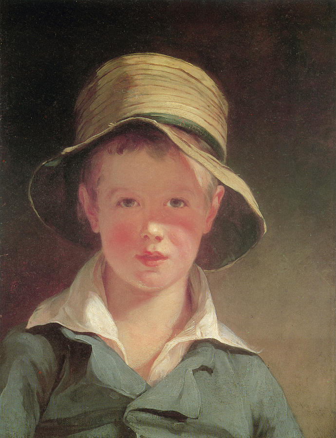 Thomas Sully Painting - The Torn Hat by Thomas Sully