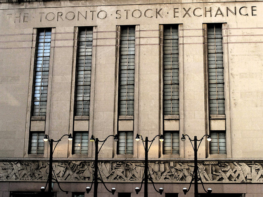 The Toronto Stock Exchange Photograph by Ian  MacDonald
