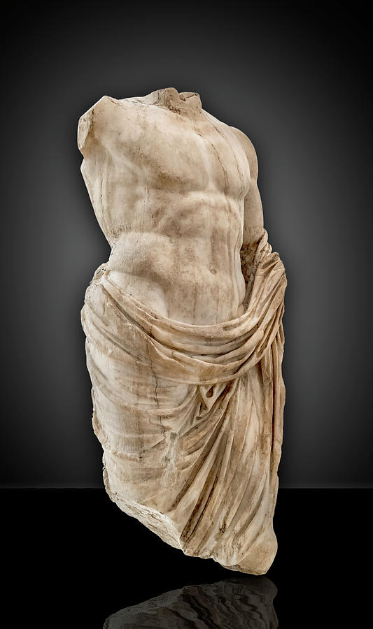 The torso of a Roman Emperor Photograph by Gary Warnimont