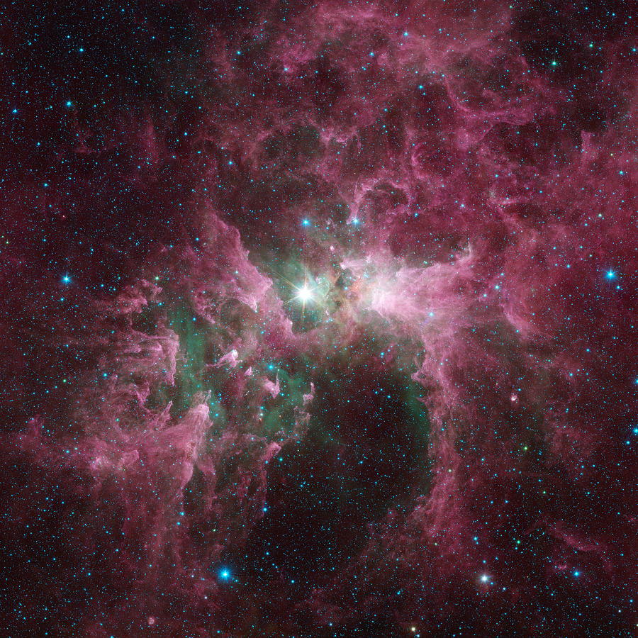 The Tortured Clouds of Eta Carinae Photograph by Eric Glaser