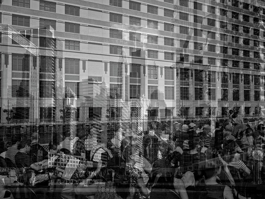 The Tourists - Chicago 04 Photograph by Shankar Adiseshan