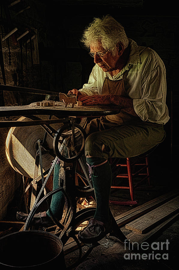 Architecture Photograph - The Toy Maker by Priscilla Burgers