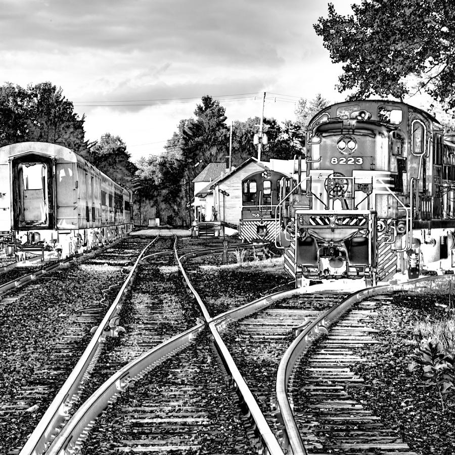 The Train Station Photograph by David Patterson