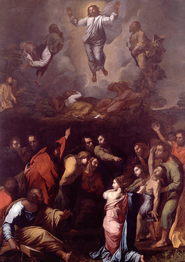 Raphael Painting - The Transfiguration, by 1520 by Raphael