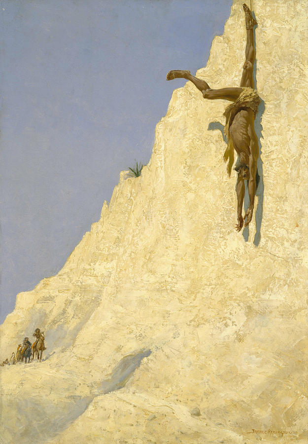 The Transgressor Painting by Frederic Remington