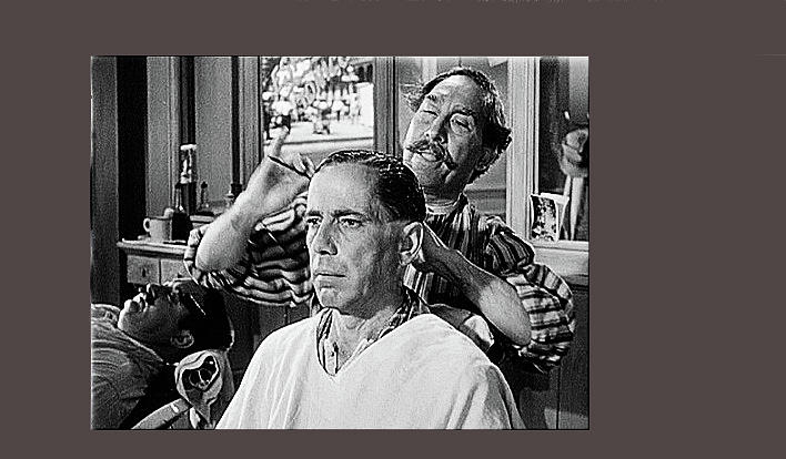 The Treasure of the Sierra Madre 1948-2016. Julian Rivera cutting  Humphrey Bogarts hair Photograph by David Lee Guss