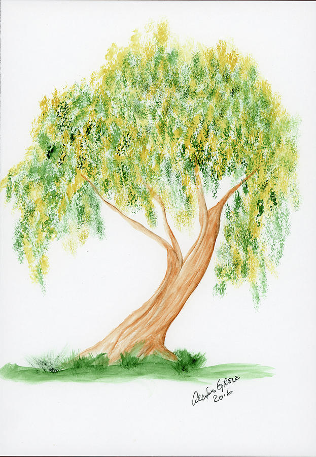 Tree Painting - The Tree by Alexis Grone