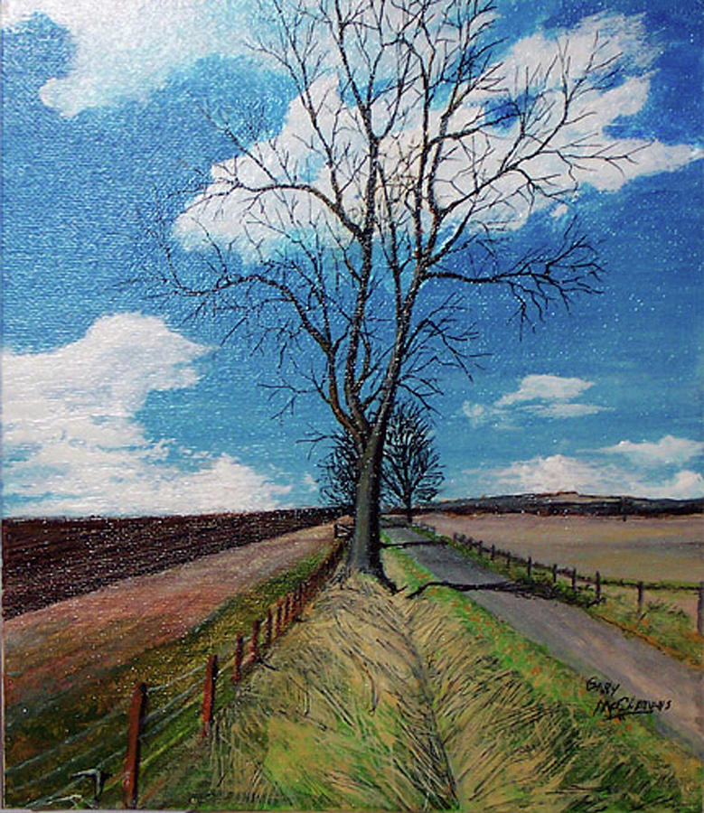 Tree Painting - The Tree by Gary McClemens