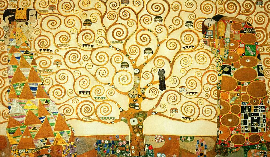 Gustav Klimt Painting - The Tree Of Life by Gustav Klimt