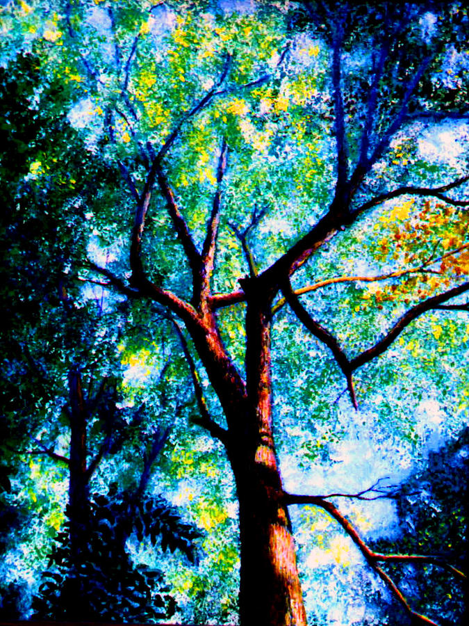 The Tree Painting by Stan Hamilton