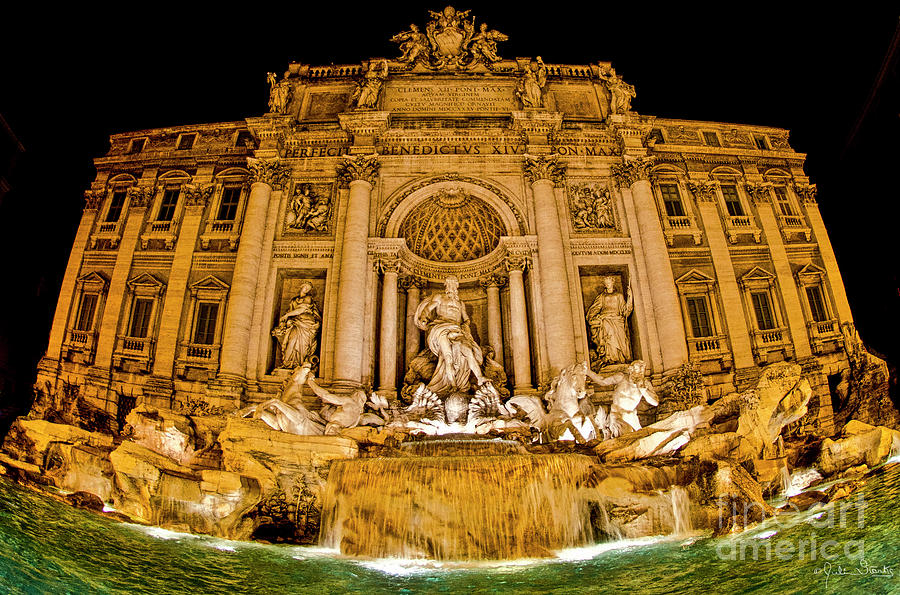 The Trevi Fountain Photograph