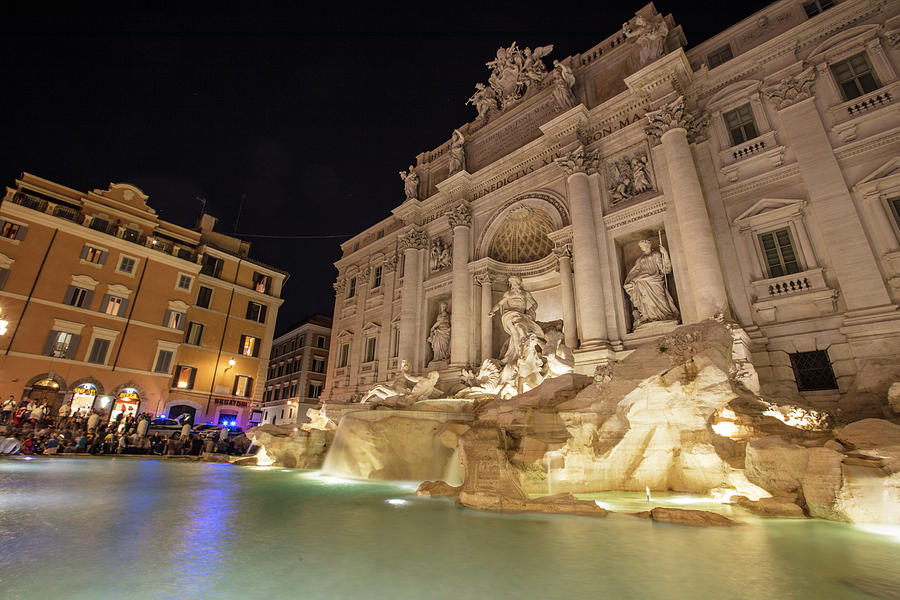 The Trevi Fountain Rome Photograph by John McGraw