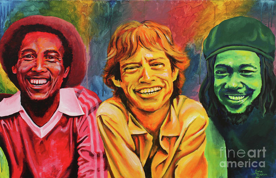 The Trio Painting by Sara Becker