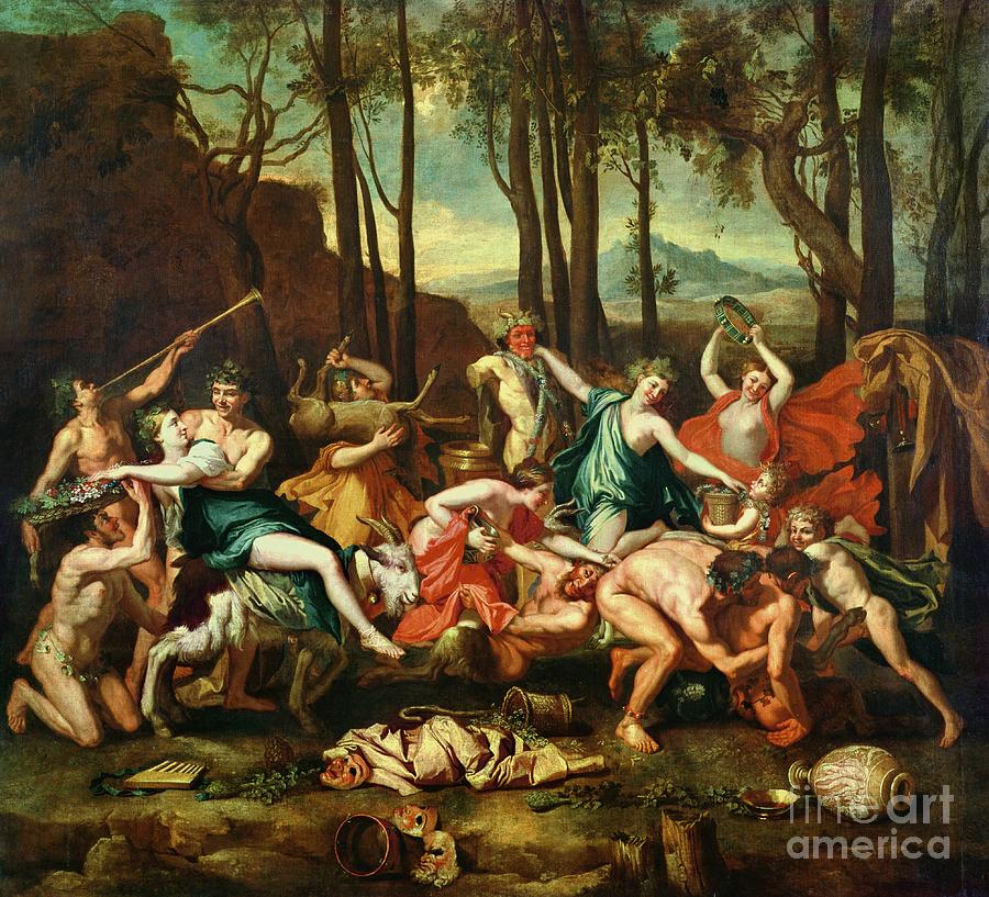 The Triumph of Pan Painting by Nicolas Poussin