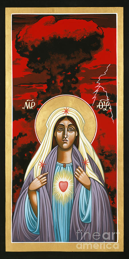 The Triumph of the Immaculate Heart of Mary 145 Painting by William Hart McNichols