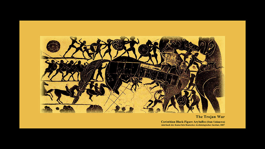 Winslow Homer Digital Art - The Trojan Horse by Kathleen Vail