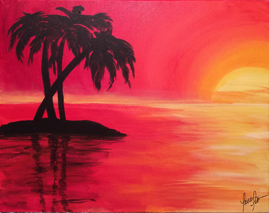 The Tropics Painting by Lauren Luna - Fine Art America