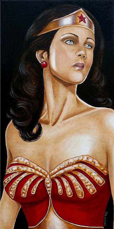 The True Wonder Woman 2 Painting by Al  Molina