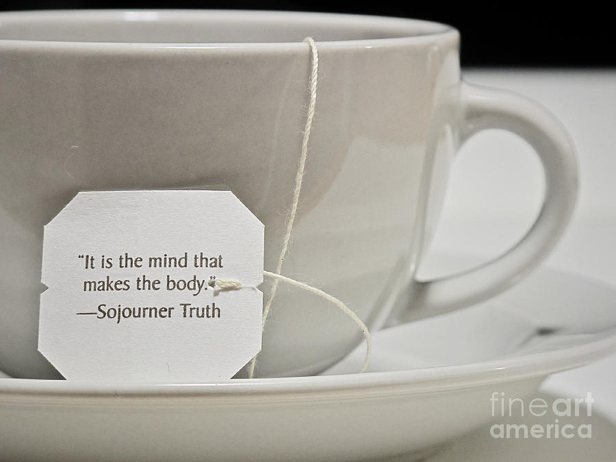 Tea Photograph - The Truth About Tea by Valerie Morrison