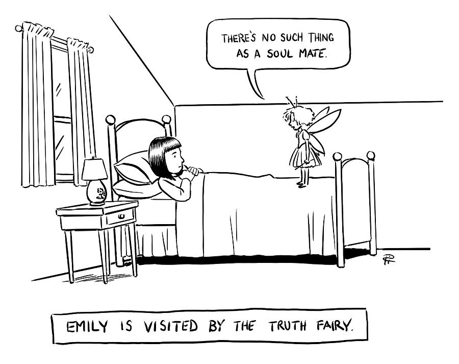 The Truth Fairy Drawing by Pia Guerra