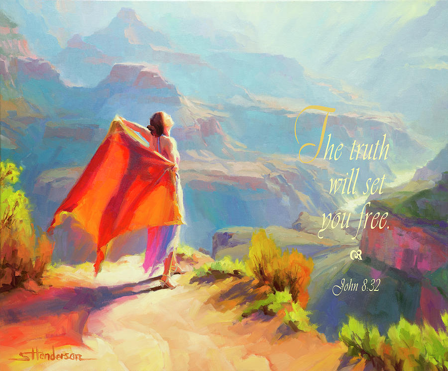 Grand Canyon National Park Digital Art - The Truth Will Set You Free by Steve Henderson