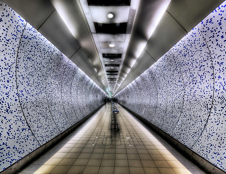 London Photograph - The Tube by Evelina Kremsdorf