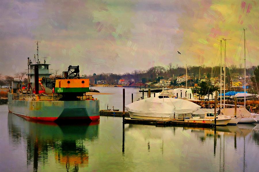 Beach Photograph - The Tug Boat by Diana Angstadt