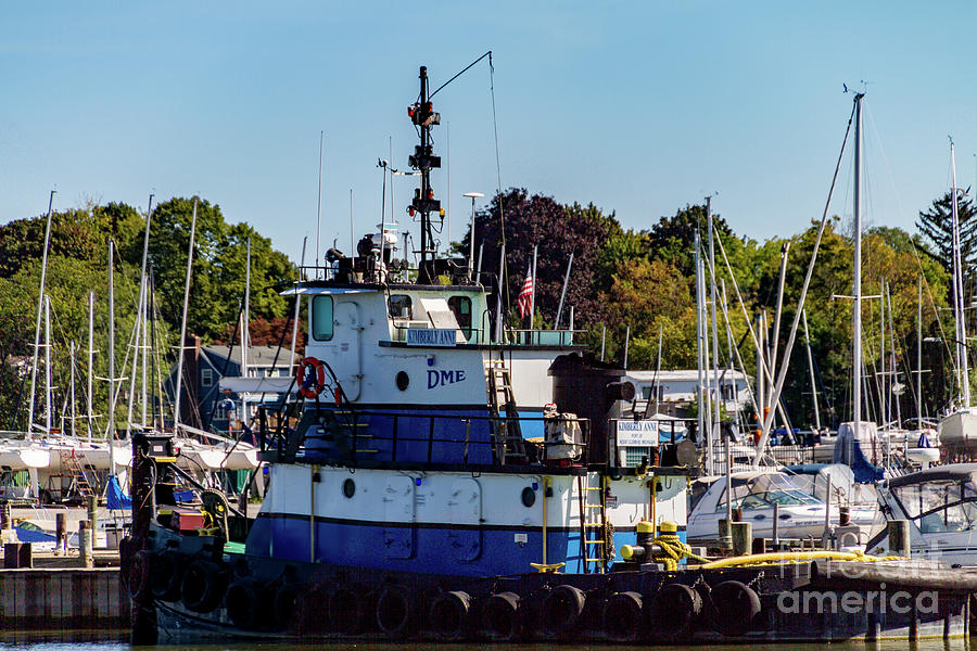 The Tug Photograph by William Norton
