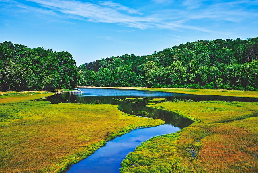The Tugaloo River  Photograph by Mountain Dreams
