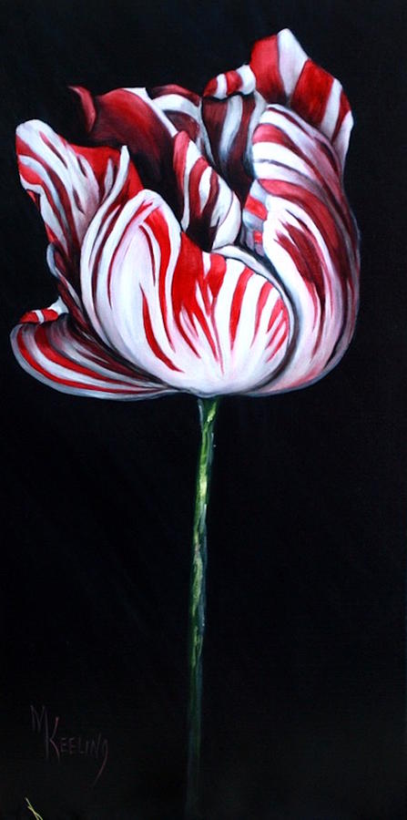 The Tulip Painting by Meg Keeling
