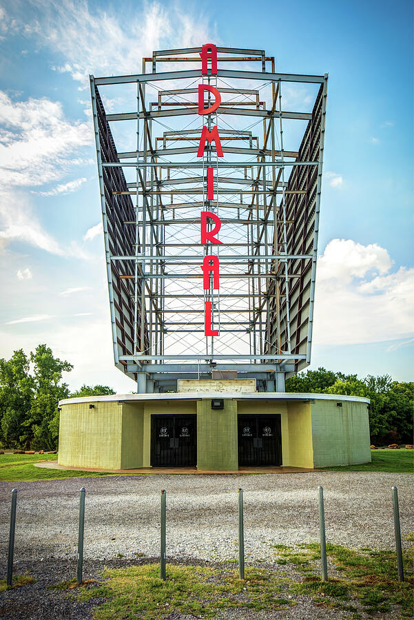 Tulsa Photograph - The Tulsa Admiral Twin Drive-In by Gregory Ballos
