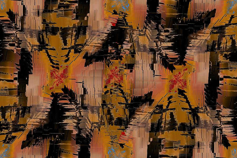 Abstract Digital Art - The Turmoil Within by Tim Allen