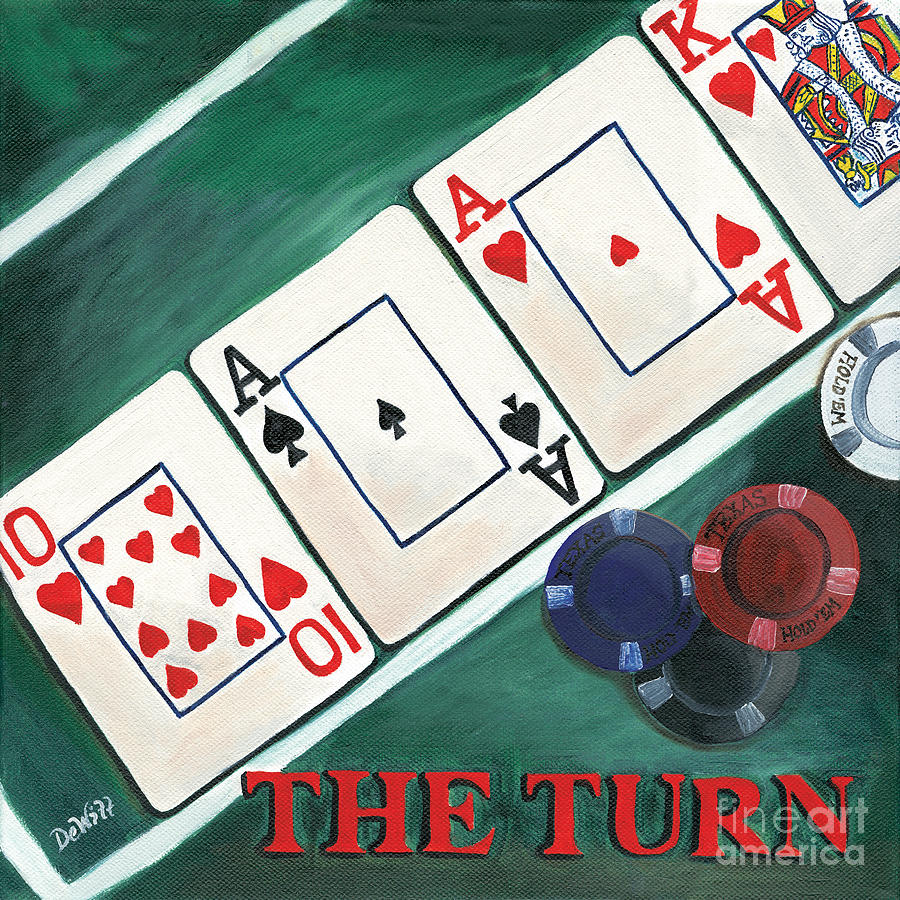 The Turn Painting - The Turn by Debbie DeWitt