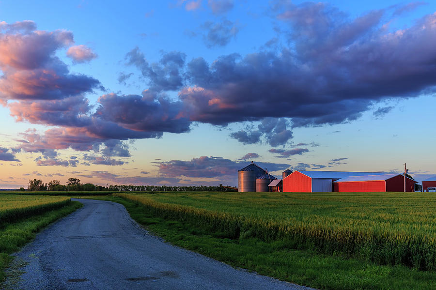 The Turn in the Road Photograph by Allen Ahner - Fine Art America